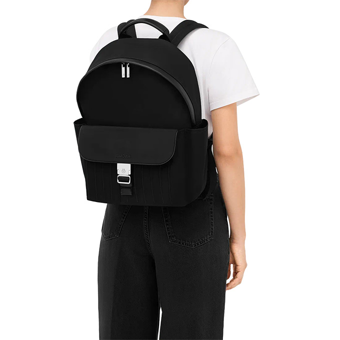 rimowa never still nylon medium zip backpack